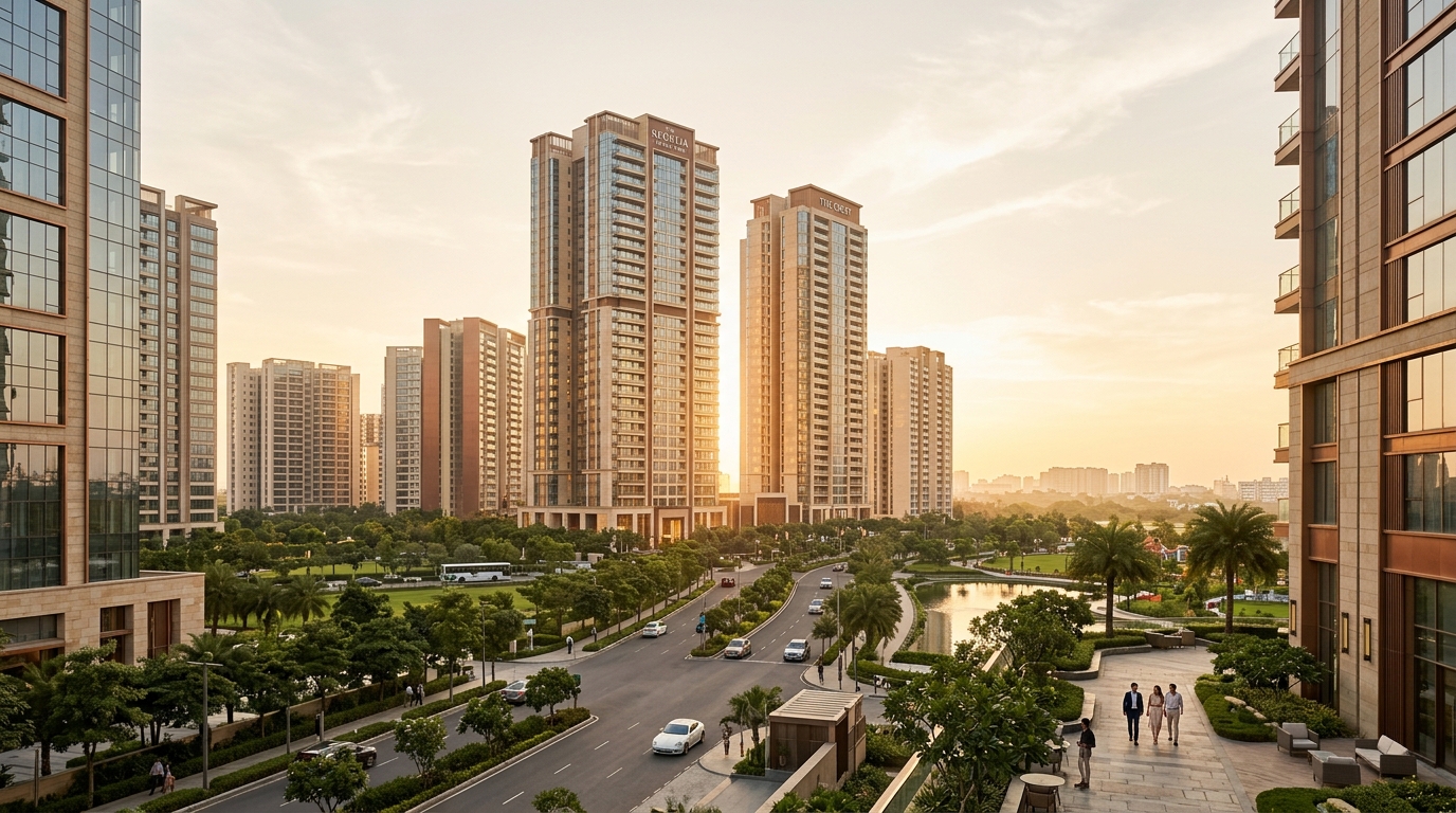 New Town Skyline